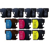 Kit 10 Cartucce compatibili Brother LC980/LC1100